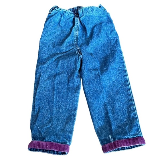 Y2K Girl Floral Appliqué Denim 12 M - Picture 3 of 5